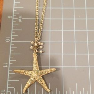 Bella jack star fish necklace